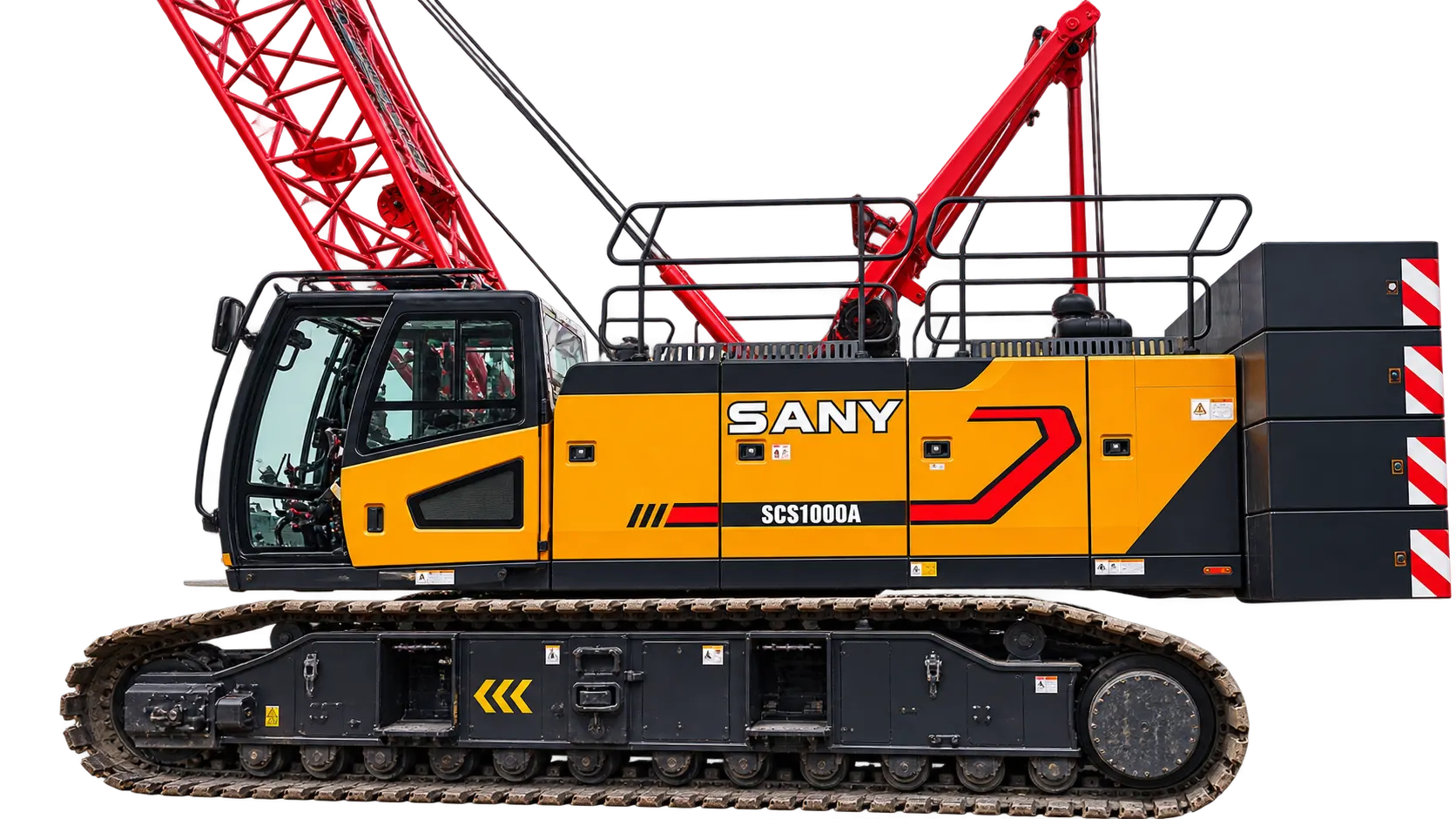 SANY SCS1000A Crawler Crane 100 Ton — sewa dan jual alat berat Batam