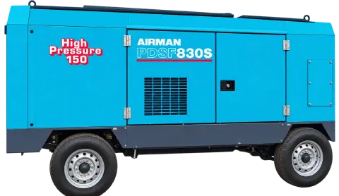 Airman Air Compressor 830 cfm, 10,3 bar — sewa dan jual alat berat Batam (1/5)