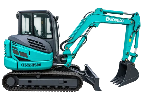 Kobelco SK50P-6 Mini Excavator 5 Ton — heavy equipment rental and sales in Batam (1/4)