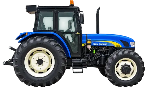 New Holland TD90 Tractor 4WD 89 HP — heavy equipment rental and sales in Batam (1/3)