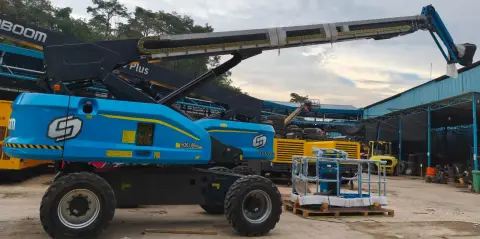 Sinoboom TB26J Plus Boom Lift Teleskopik 28,3 m, 454 kg — sewa dan jual alat berat Batam (2/5)