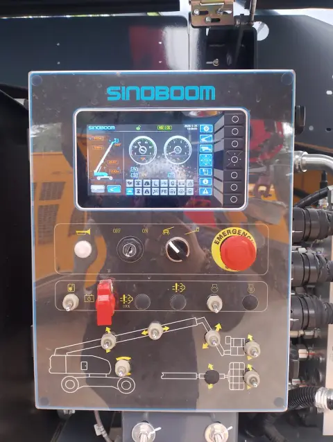 Sinoboom TB26J Plus Boom Lift Teleskopik 28,3 m, 454 kg — sewa dan jual alat berat Batam (4/5)