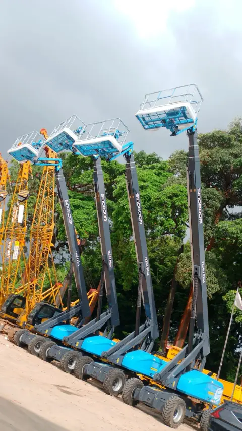 Sinoboom TB26J Plus Boom Lift Teleskopik 28,3 m, 454 kg — sewa dan jual alat berat Batam (5/5)