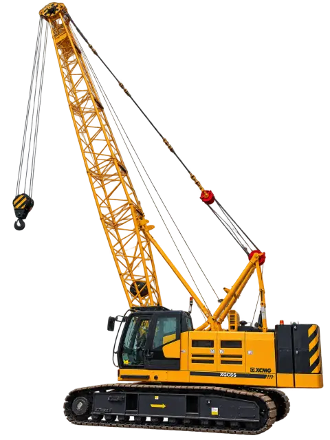 XCMG XGC55 Crawler Crane 55 Ton — sewa dan jual alat berat Batam (1/4)
